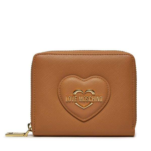 LOVE MOSCHINO Mali ženski novčanik LOVE MOSCHINO JC5733PP0IKL0226 Biscotto