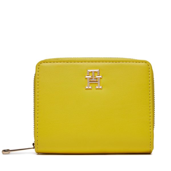 Tommy Hilfiger Mali ženski novčanik Tommy Hilfiger Th Central Cc And Coin Valley Yellow ZH3