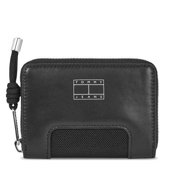 Tommy Jeans Mali ženski novčanik Tommy Jeans AW0AW16218 Black BDS