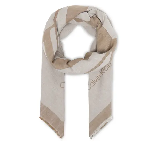 Calvin Klein Marama Calvin Klein Calvin Chambray Square Scarf LV04F8085G Bež