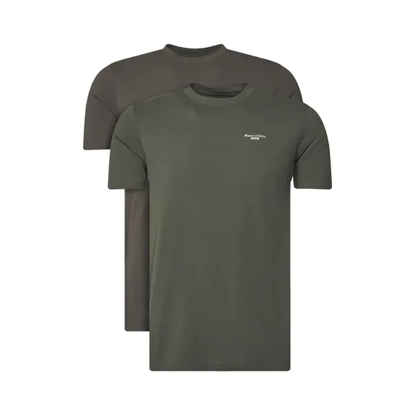 Marc O'Polo DENIM Marc O'Polo Denim Set t-shirt majica﻿ 500 0006 181 Zelena Regular Fit