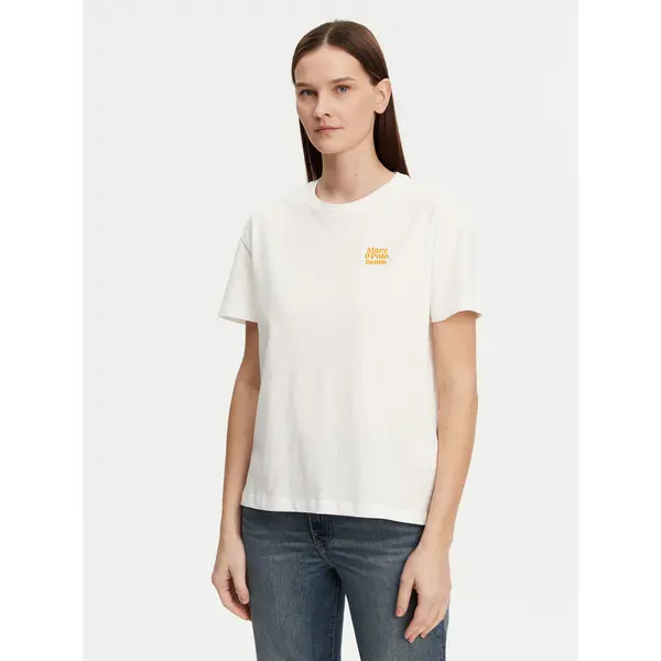 Marc O'Polo DENIM Marc O'Polo Denim T-shirt 500 0005 916 Bijela Relaxed Fit
