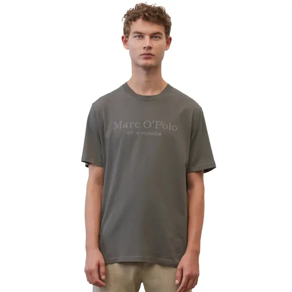 Marc O'Polo Marc O'Polo T-shirt B21201251052 Siva Regular Fit