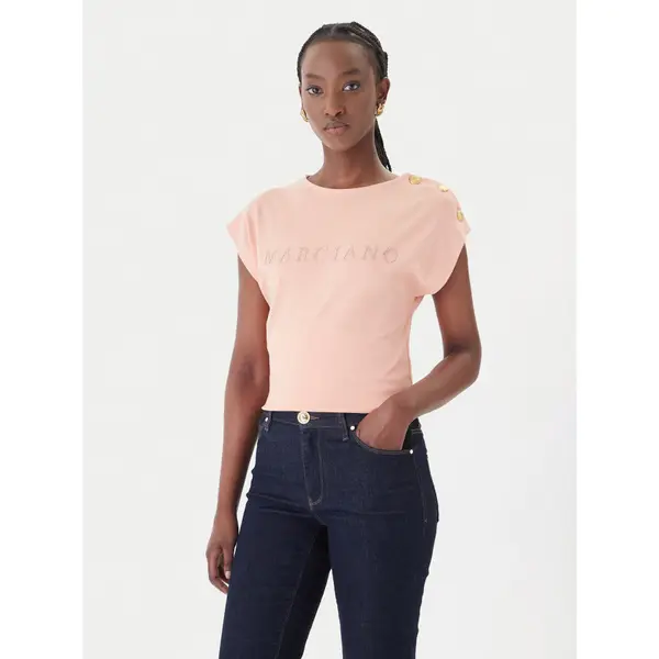 Marciano Guess Marciano Guess T-shirt G6GI04 K3505 Narančasta Regular Fit