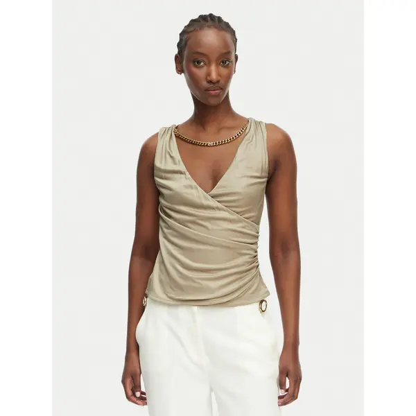Marciano Guess Marciano Guess Top G6GP11 K3617 Bež Slim Fit