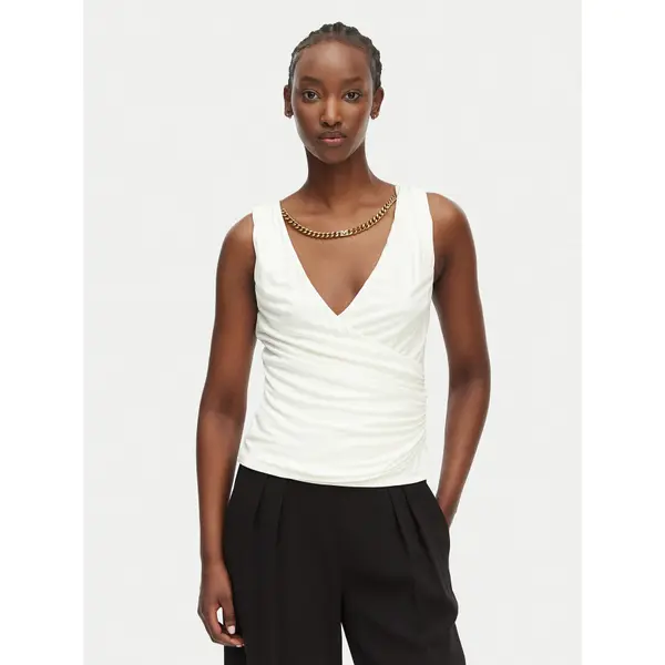 Marciano Guess Marciano Guess Top G6GP11 K3617 Krem Slim Fit