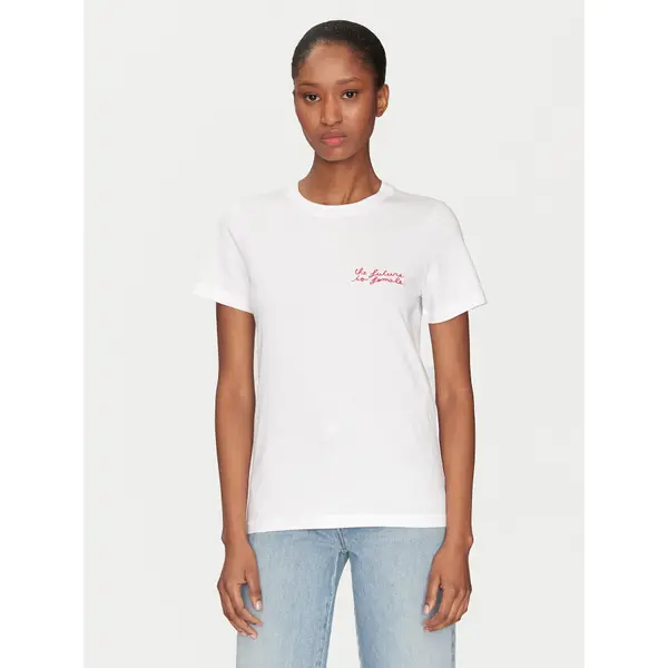 Marella Marella T-shirt Caucaso 2513971054 Bijela Regular Fit