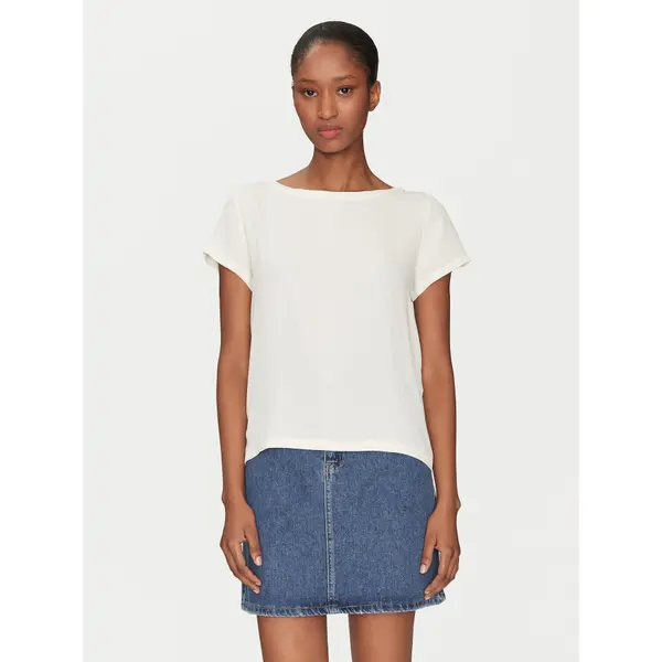 Marella Marella T-shirt Inn 2515111021 Écru Regular Fit