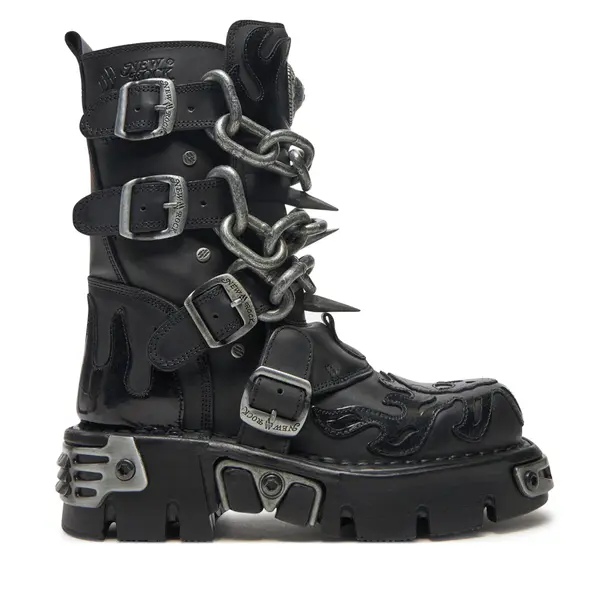 New Rock Marte NEW ROCK M-727-S5 Crna