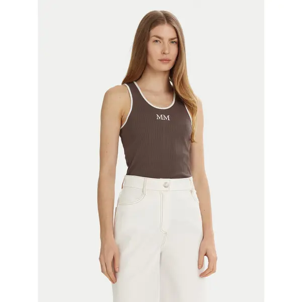 Max Mara Leisure Max Mara Leisure Top Sax 2516941027 Smeđa Slim Fit