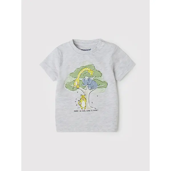 Mayoral Mayoral T-shirt 1012 Siva Regular Fit