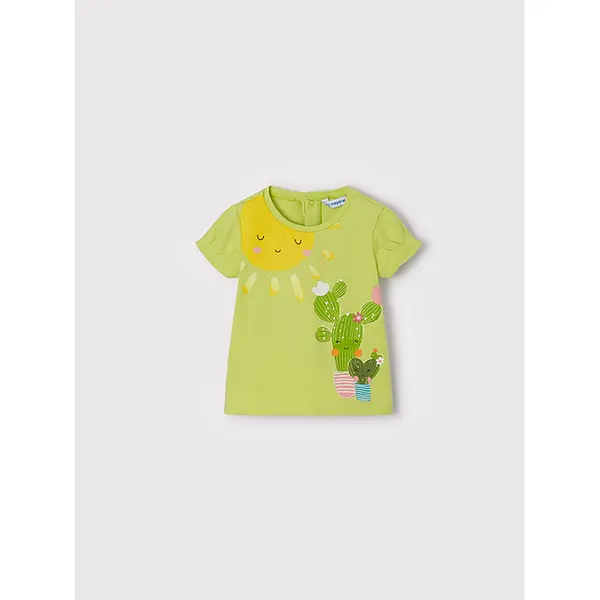 Mayoral Mayoral T-shirt 1034 Zelena Regular Fit