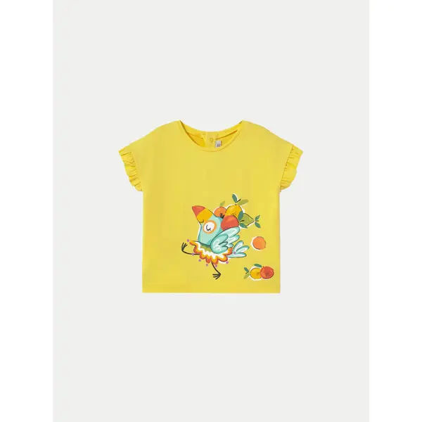 Mayoral Mayoral T-shirt 1048 Žuta Regular Fit