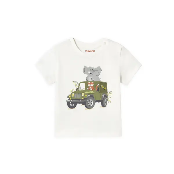 Mayoral Mayoral T-shirt 1053 Bijela Regular Fit