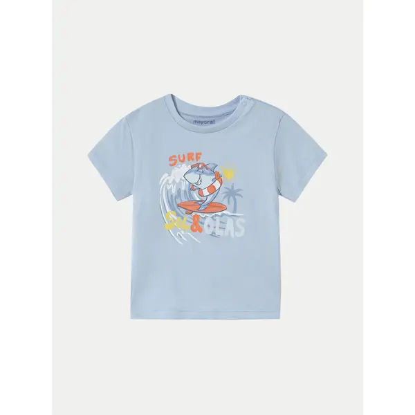 Mayoral Mayoral T-shirt 1065 Svijetloplava Regular Fit