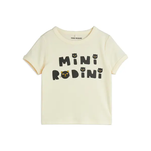 MINI RODINI MINI RODINI T-shirt Cats 2512010611 Bijela Regular Fit