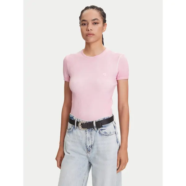 Miss Sixty Miss Sixty T-shirt 6S2SJ44500 Ružičasta Slim Fit