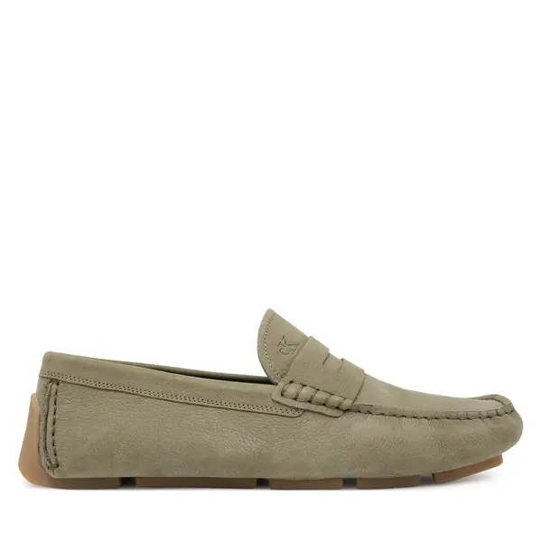 Calvin Klein Mokasinke Calvin Klein Driver Penny Nu HM0HM01866 Zelena