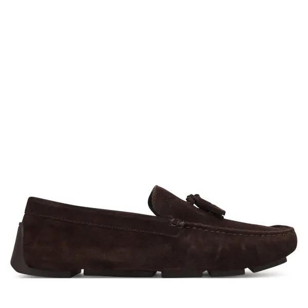 Calvin Klein Mokasinke Calvin Klein Driver Tassels Su HM0HM02028 Smeđa