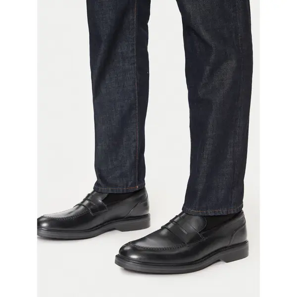 Clarks Mokasinke Clarks Aldwin Step 26178429 Crna
