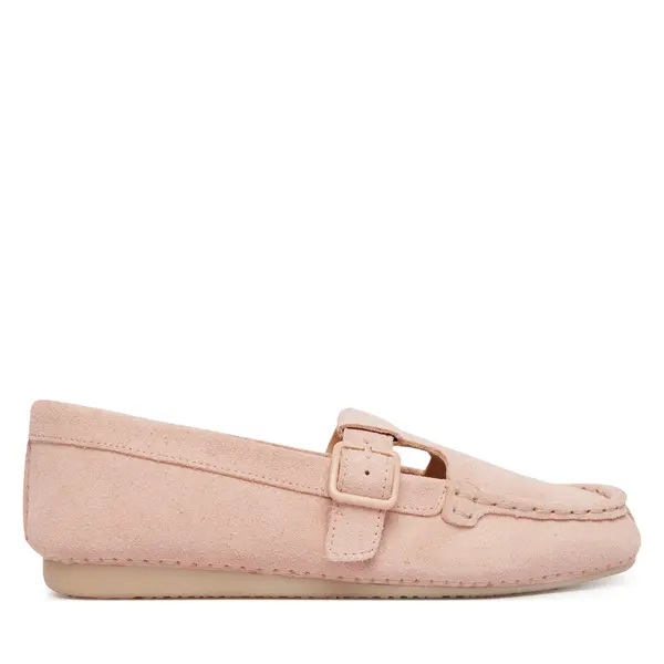 Clarks Mokasinke Clarks Freckle Tbar 26185904 Ružičasta