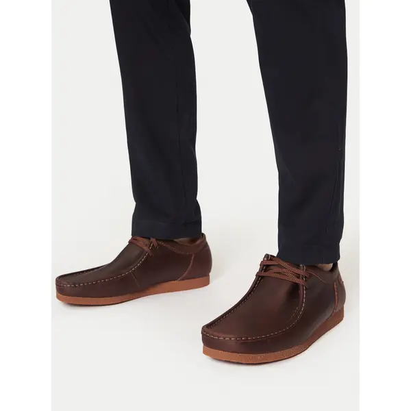 Clarks Mokasinke Clarks Shacre II Run 261594327 Smeđa
