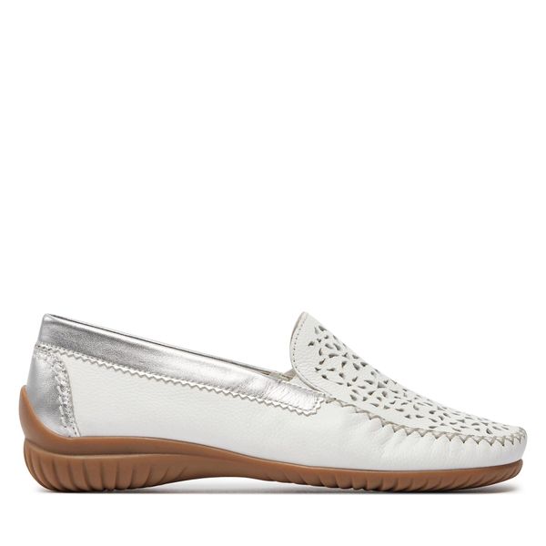 Gabor Mokasinke Gabor 46.094.51 Weiss/Silber 51
