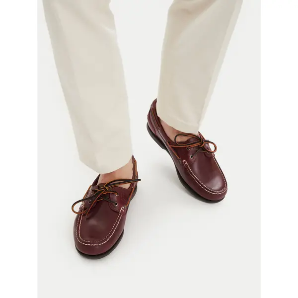 Timberland Mokasinke Timberland Classic Boat 2 Eye TB0250452141 Tamnocrvena