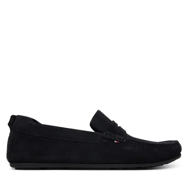 Tommy Hilfiger Mokasinke Tommy Hilfiger Core Hilfiegr Suede Driver FM0FM05789 Tamnoplava