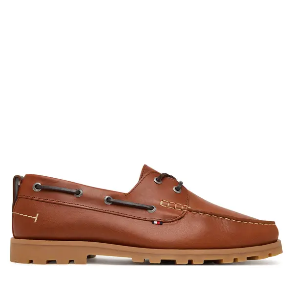 Tommy Hilfiger Mokasinke Tommy Hilfiger Light Lth FM0FM05746 Smeđa