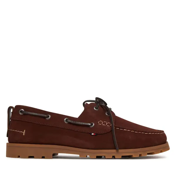 Tommy Hilfiger Mokasinke Tommy Hilfiger Light Sde FM0FM05747 Smeđa