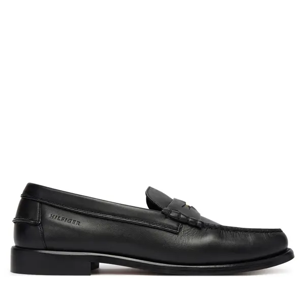 Tommy Hilfiger Mokasinke Tommy Hilfiger Penny Crust FM0FM05836 Crna