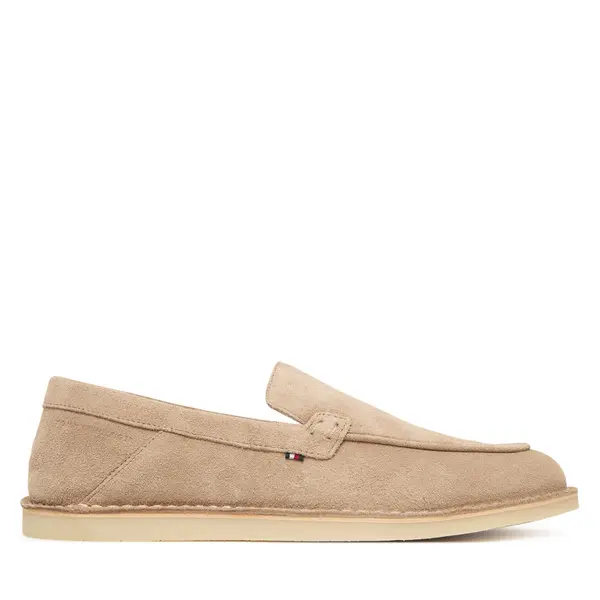 Tommy Hilfiger Mokasinke Tommy Hilfiger Stitchdown FM0FM05782 Bež