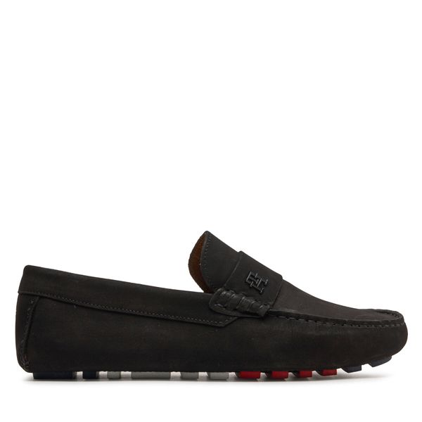 Tommy Hilfiger Mokasinke Tommy Hilfiger Th Classic Nubuck Driver FM0FM05001 Black BDS