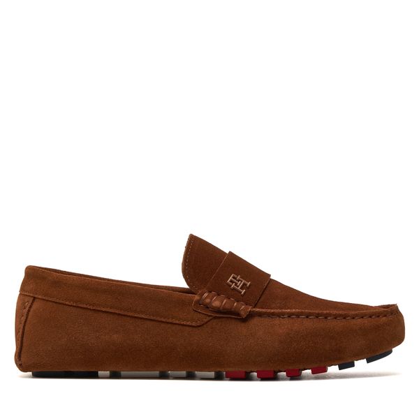 Tommy Hilfiger Mokasinke Tommy Hilfiger Th Classic Suede Driver FM0FM05000 Coconut Grove GVQ