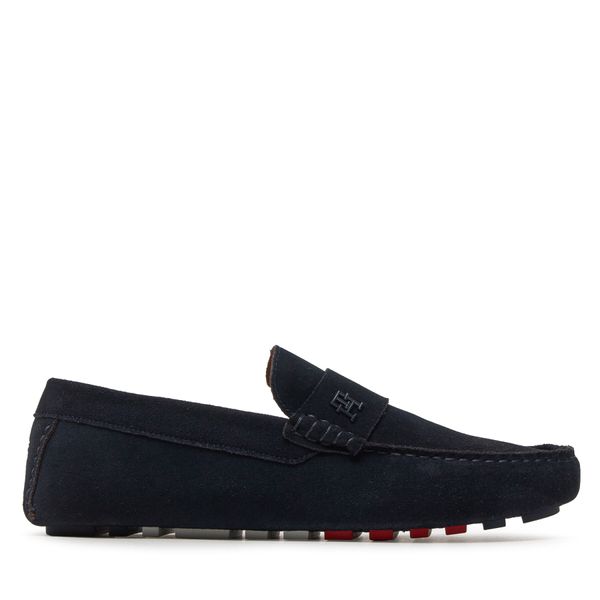 Tommy Hilfiger Mokasinke Tommy Hilfiger Th Classic Suede Driver FM0FM05000 Desert Sky DW5