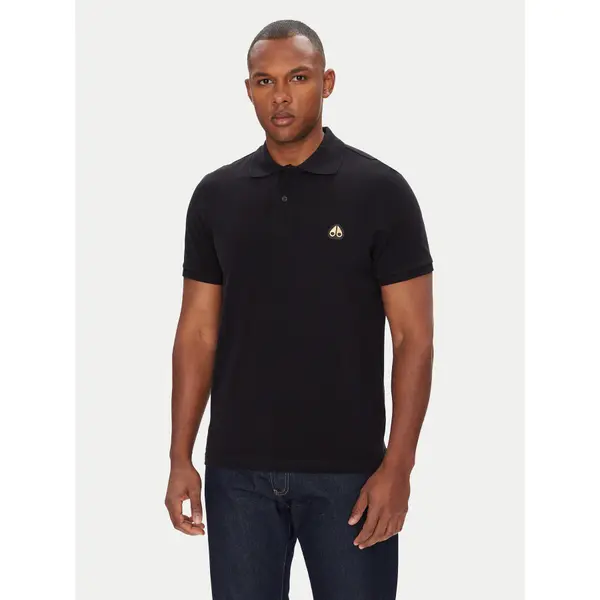 Moose Knuckles Moose Knuckles Polo Everett M34MT712G Crna Regular Fit