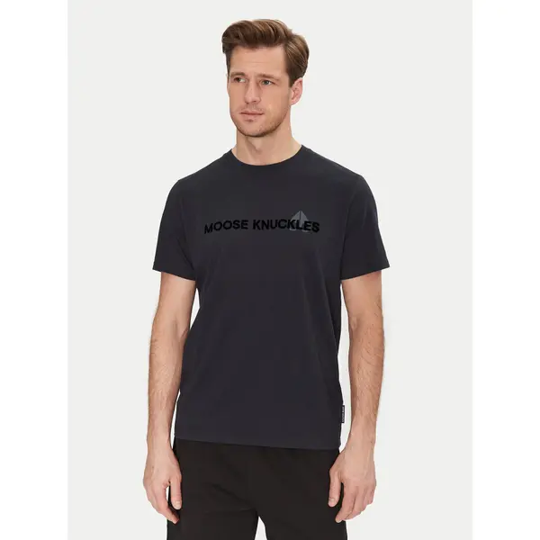 Moose Knuckles Moose Knuckles T-shirt Conway M15MT760 Tamnoplava Regular Fit