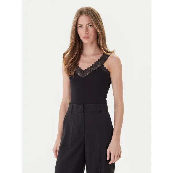 Morgan Morgan Top 242-DNAE Crna Slim Fit