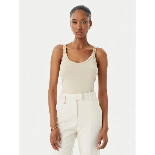 Morgan Morgan Top 251-DIDOA Bež Slim Fit