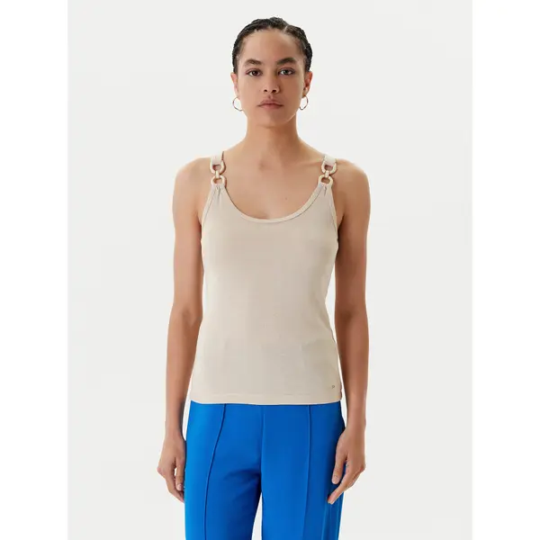 Morgan Morgan Top 251-DIDONI Bež Slim Fit