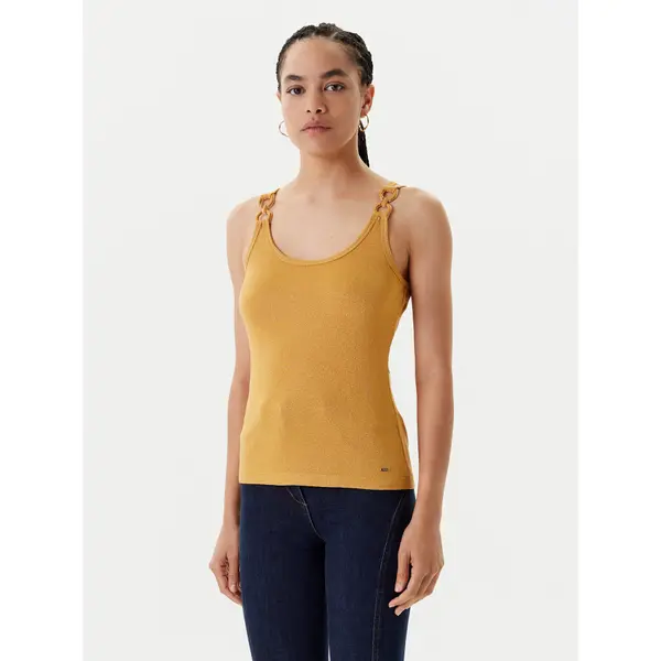 Morgan Morgan Top 251-DIDONI Žuta Slim Fit