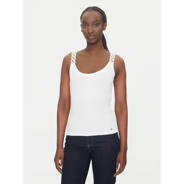 Morgan Morgan Top 251-DOUBI Bijela Slim Fit