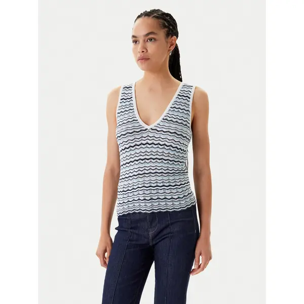 Morgan Morgan Top 251-MINKO Plava Regular Fit