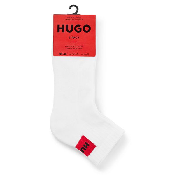 Hugo Muške niske čarape Hugo 50491223 White 100