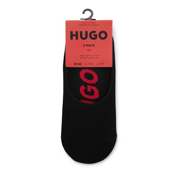 Hugo Muške niske čarape Hugo 50491244 Black 1