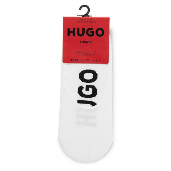 Hugo Muške niske čarape Hugo 50491244 White 100