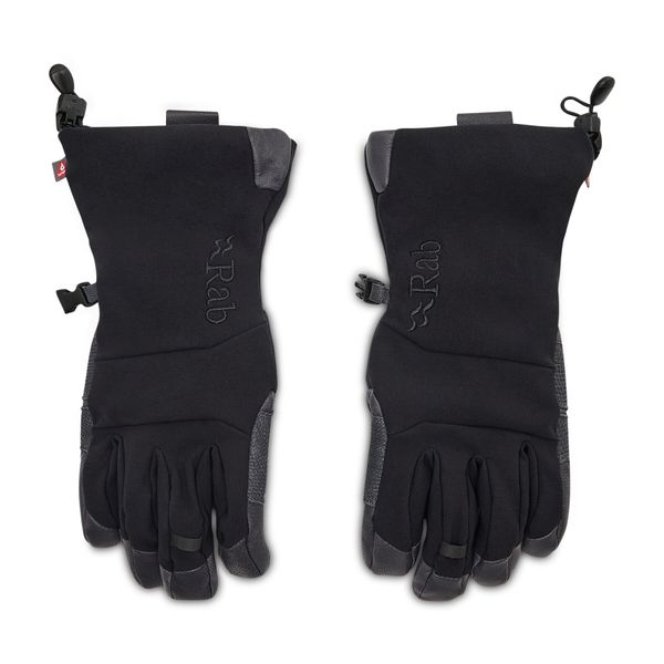 Rab Muške rukavice Rab Baltoro Glove QAH-66-BL-S Crna