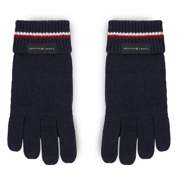 Tommy Hilfiger Muške rukavice Tommy Hilfiger Corporate Knit Gloves AM0AM11488 Space Blue DW6