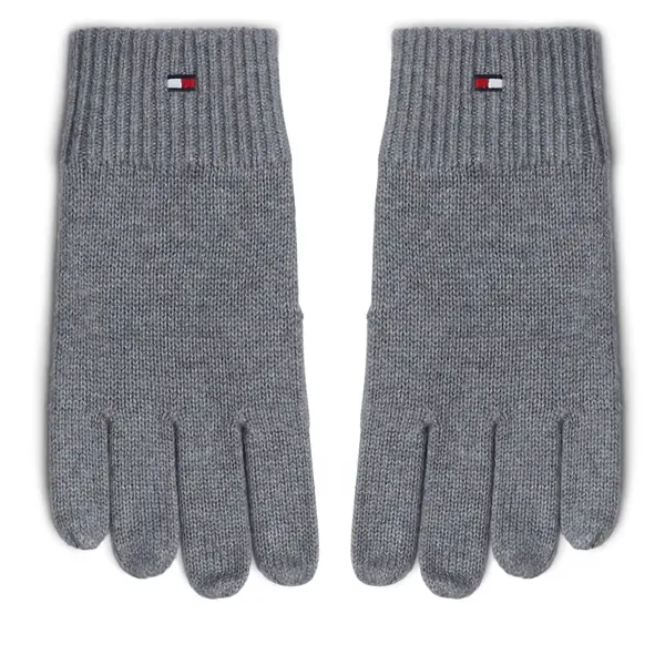 Tommy Hilfiger Muške rukavice Tommy Hilfiger Essentials AM0AM12845 Siva